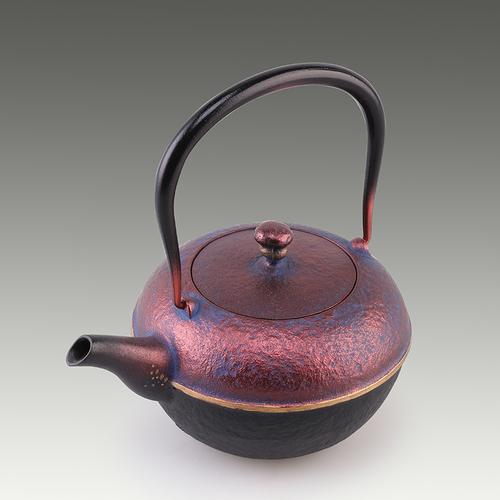 鐵器鐵壺 寶生堂鑄鐵純手工無涂層細口丸肌燒水茶壺【產品高清主圖