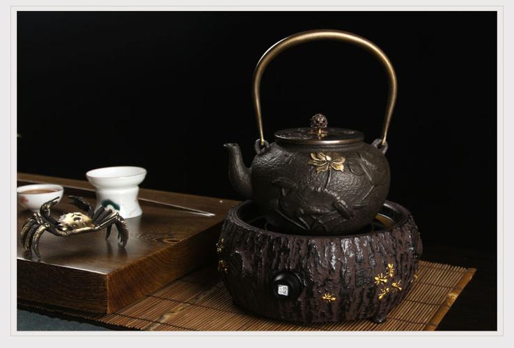 【逸集家居專營店】老鐵壺無涂層純手工南部鐵器煮水鑄鐵燒水煮茶生鐵