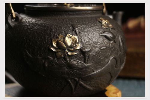 【逸集家居專營店】老鐵壺無涂層純手工南部鐵器煮水鑄鐵燒水煮茶生鐵