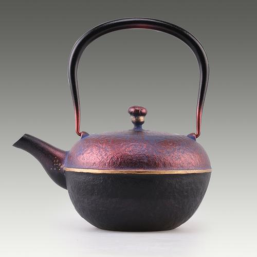 鐵器鐵壺 寶生堂鑄鐵純手工無涂層細口丸肌燒水茶壺【產品高清主圖