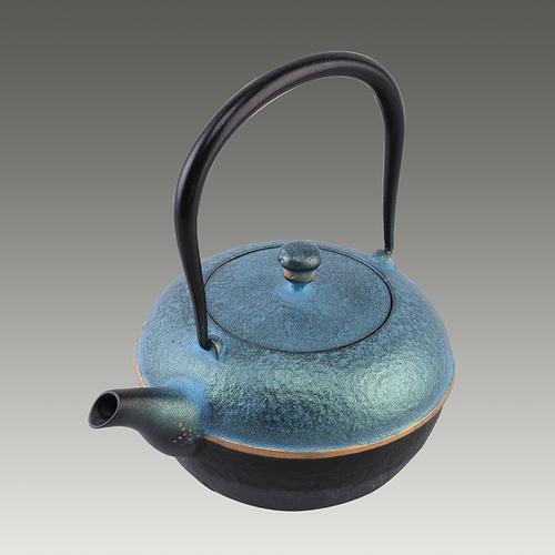 鐵器鐵壺 寶生堂鑄鐵純手工無涂層細口丸肌燒水茶壺【產品高清主圖