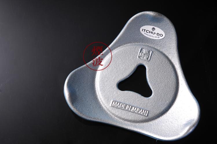 煙波★日本南部鐵器 壹鑄堂 鐵三角 鐵壺托 茶托墊 茶具 茶道零配