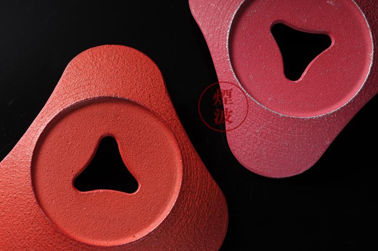 煙波★日本南部鐵器 壹鑄堂 鐵三角 鐵壺托 茶托墊 茶具 茶道零配