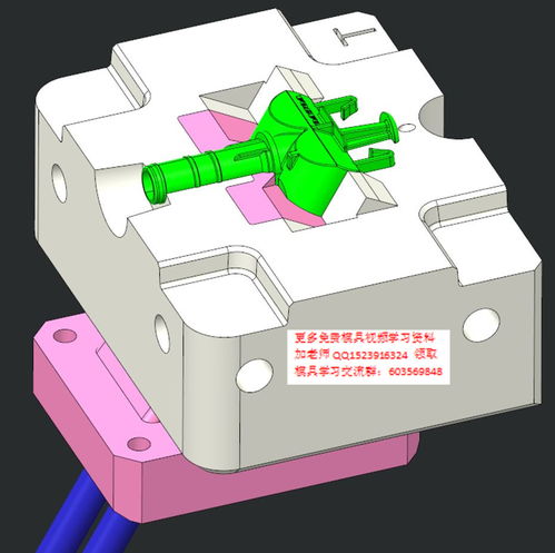 汽車配件模具的斜頂兩次頂出機(jī)構(gòu)