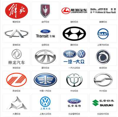 國產車的這些標志,你們認識幾個?~~西安祥瑞汽配